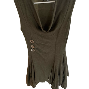 🌿Papillon olive green sweater dress - size XS🌿